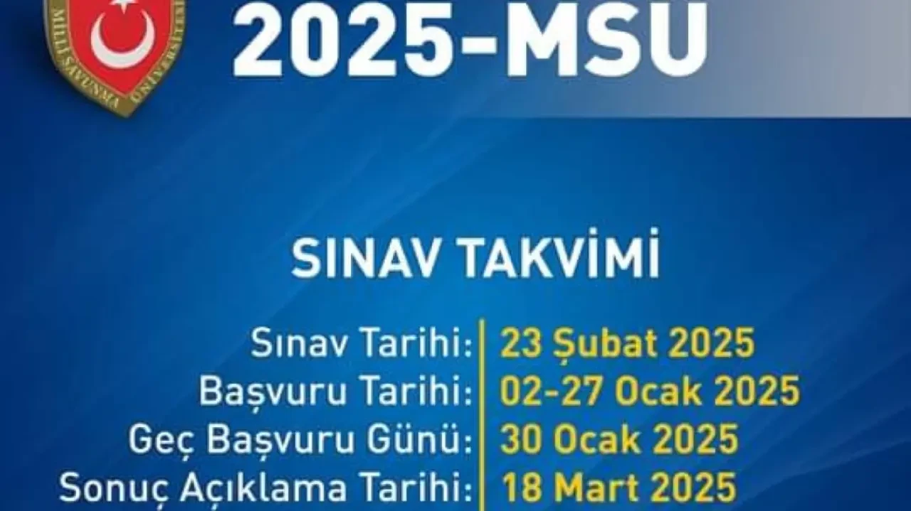 2025 MSÜ Başvuru İşlemleri ve Ücreti Hakkında Merak Edilenler!